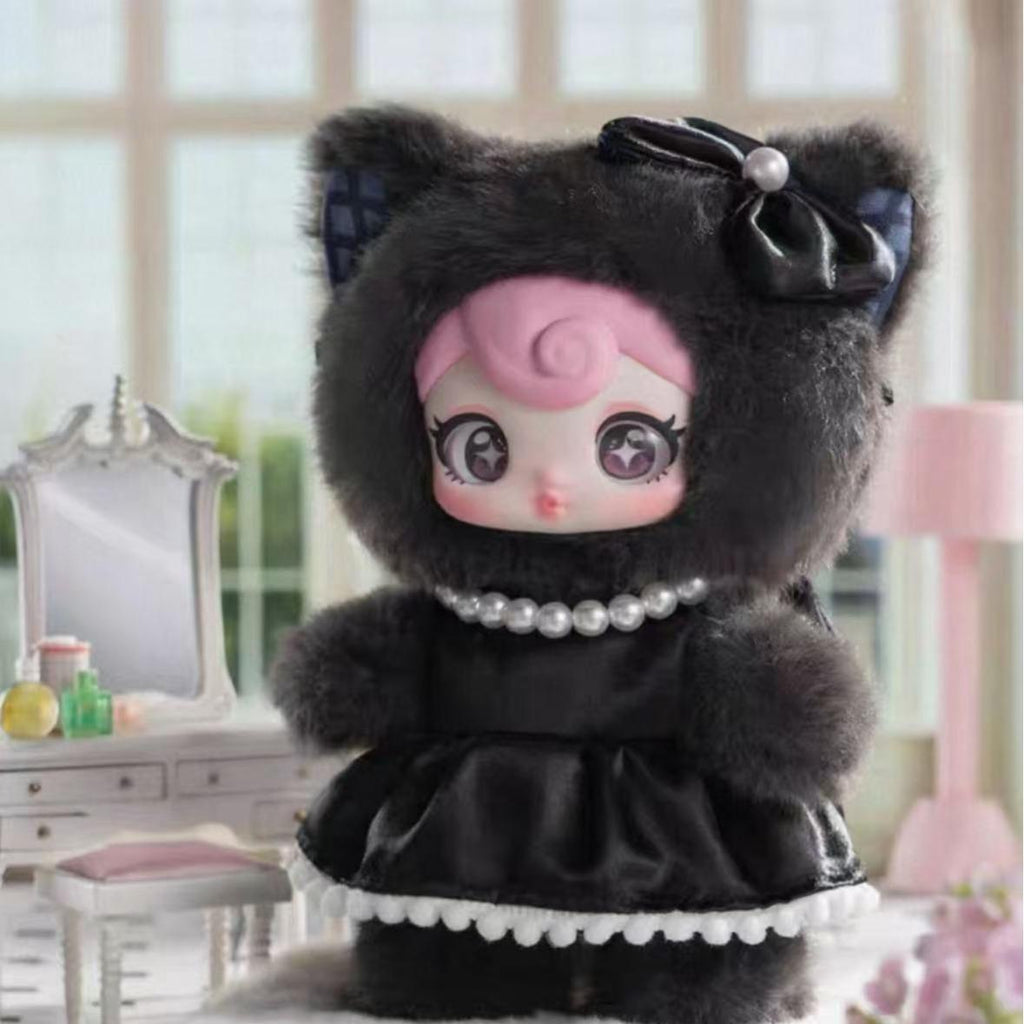 Rebellious Sweetheart Plush Blind Box Keychain – Cute Plush Doll Bag Charm for Girls | Perfect Birthday Gift Idea!