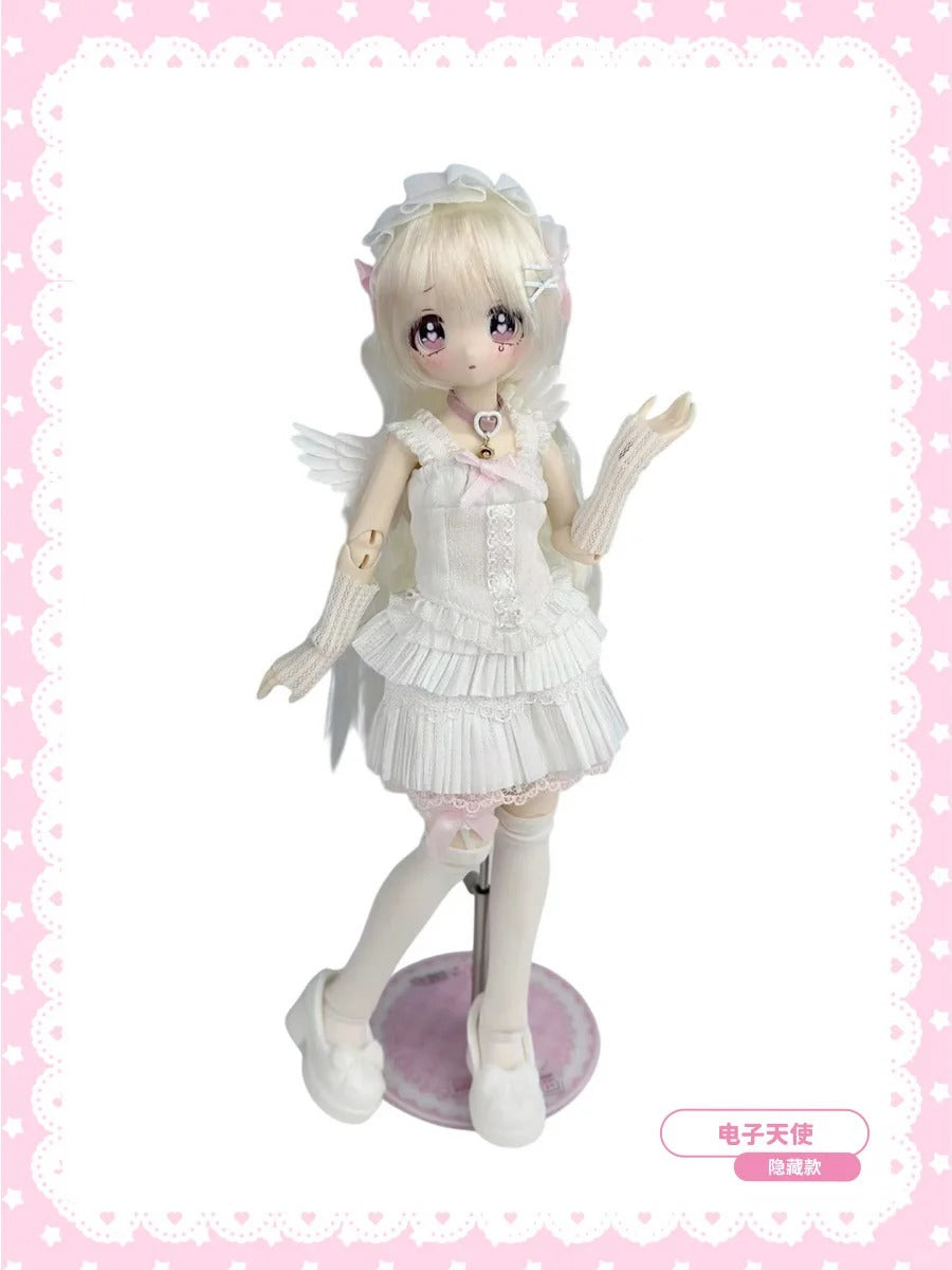 New style on t Touch My Bangs Series Figures BJD Articulated Doll Blind Box Collectible