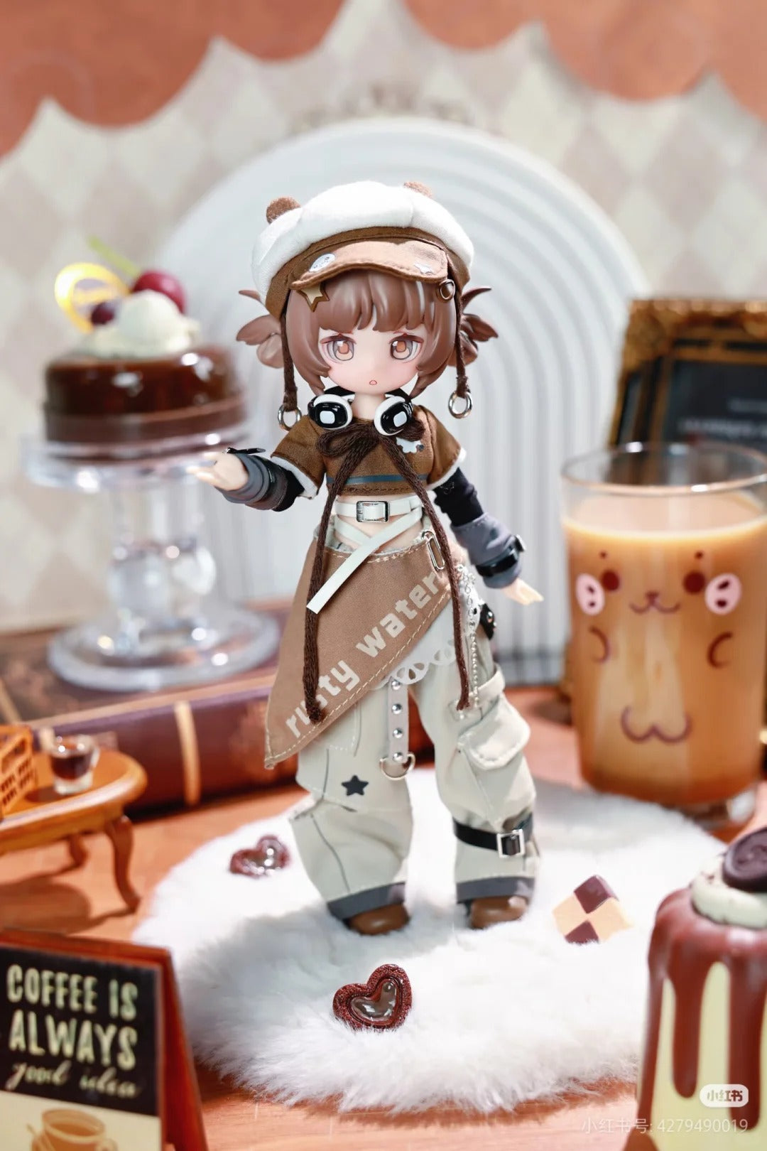CALEMBOU Electronic Cute Pet Series BJD Blind Box, Electronic Pet Game World 20cm Ball Jointed Doll, Cute Dress Up Doll with Joints Collection Action Figure Toys Playset Birthday Christmas Gifts for Girls Boys