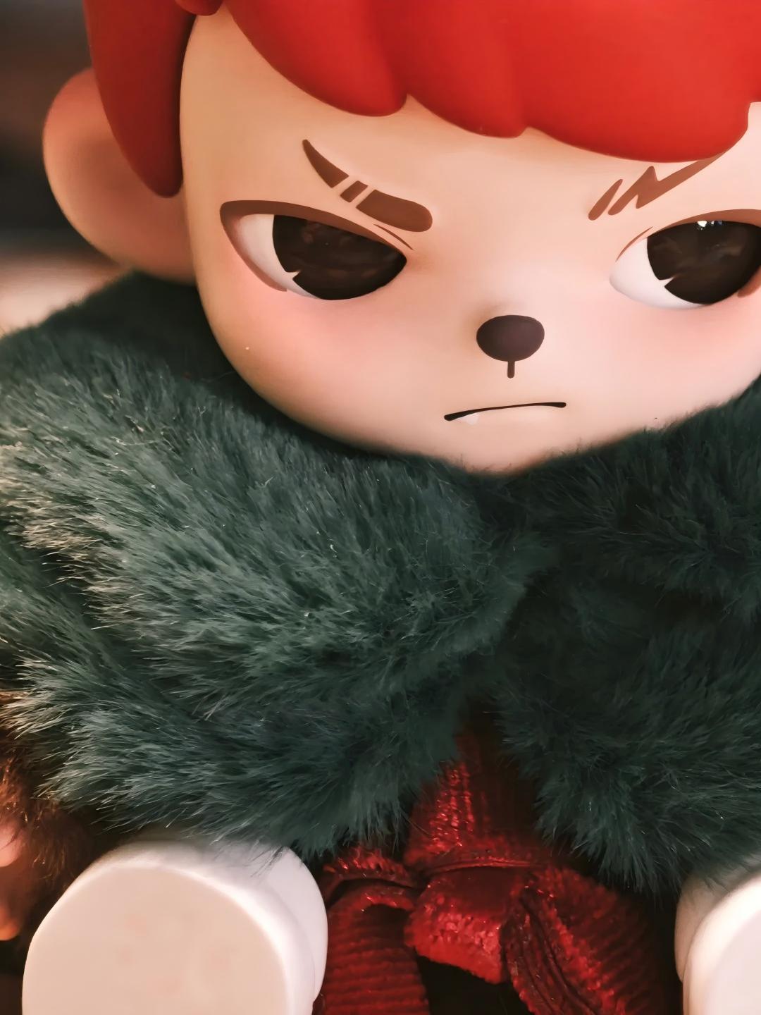 Rayan Christmas Tree Art Toy – Vinyl-Face Plush Doll – Christmas-Themed Collectible Figure