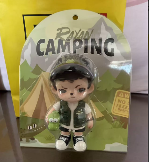 Rayan Goes Camping Series | Blind Box Figure | Cute Outdoor Adventure Vinyl Art Toy