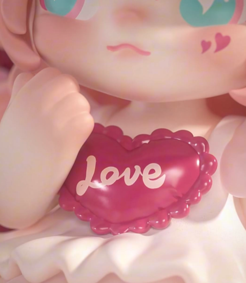 DORA "In the Name of Love" Series | Collectible Blind Box Figure | Cute Designer Toy for Desk Decor, Shelf Display & Gifting