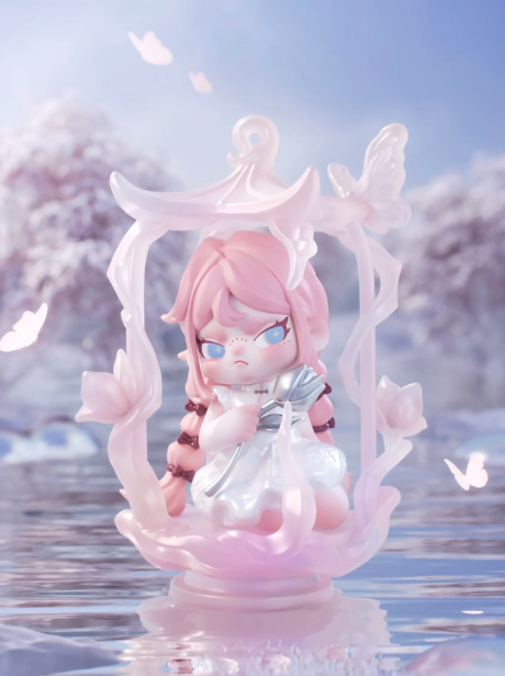 DORA "Misty Bloom" Series | Collectible Blind Box Figure | Dreamy Designer Toy for Desk Decor, Shelf Display & Gifting