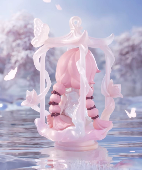 DORA "Misty Bloom" Series | Collectible Blind Box Figure | Dreamy Designer Toy for Desk Decor, Shelf Display & Gifting