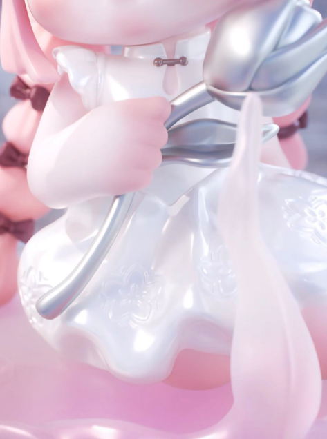 DORA "Misty Bloom" Series | Collectible Blind Box Figure | Dreamy Designer Toy for Desk Decor, Shelf Display & Gifting
