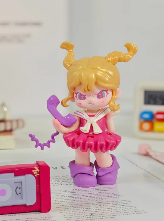 DORA 404 Block Series | Collectible Blind Box Figure | Cute Designer Toy for Desk Decor, Shelf Display & Gifting