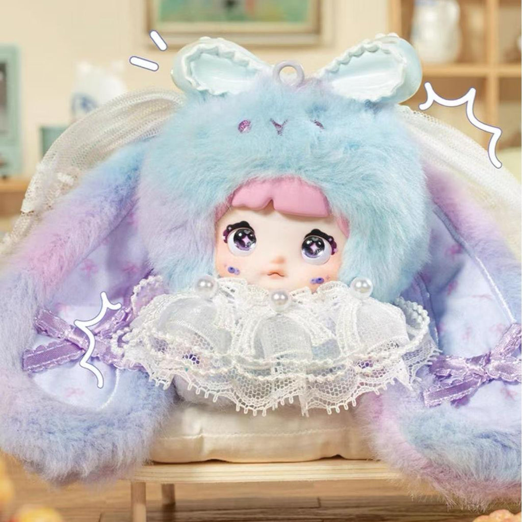 Nommi Sweetheart Bunny Blind Box Plush Doll Handbag Keychain Stuffed Animal Girls Birthday Gift Adorable Kawaii Surprise Toy Collectible Figure Ultra Soft Plush Perfect for Teens & Kids