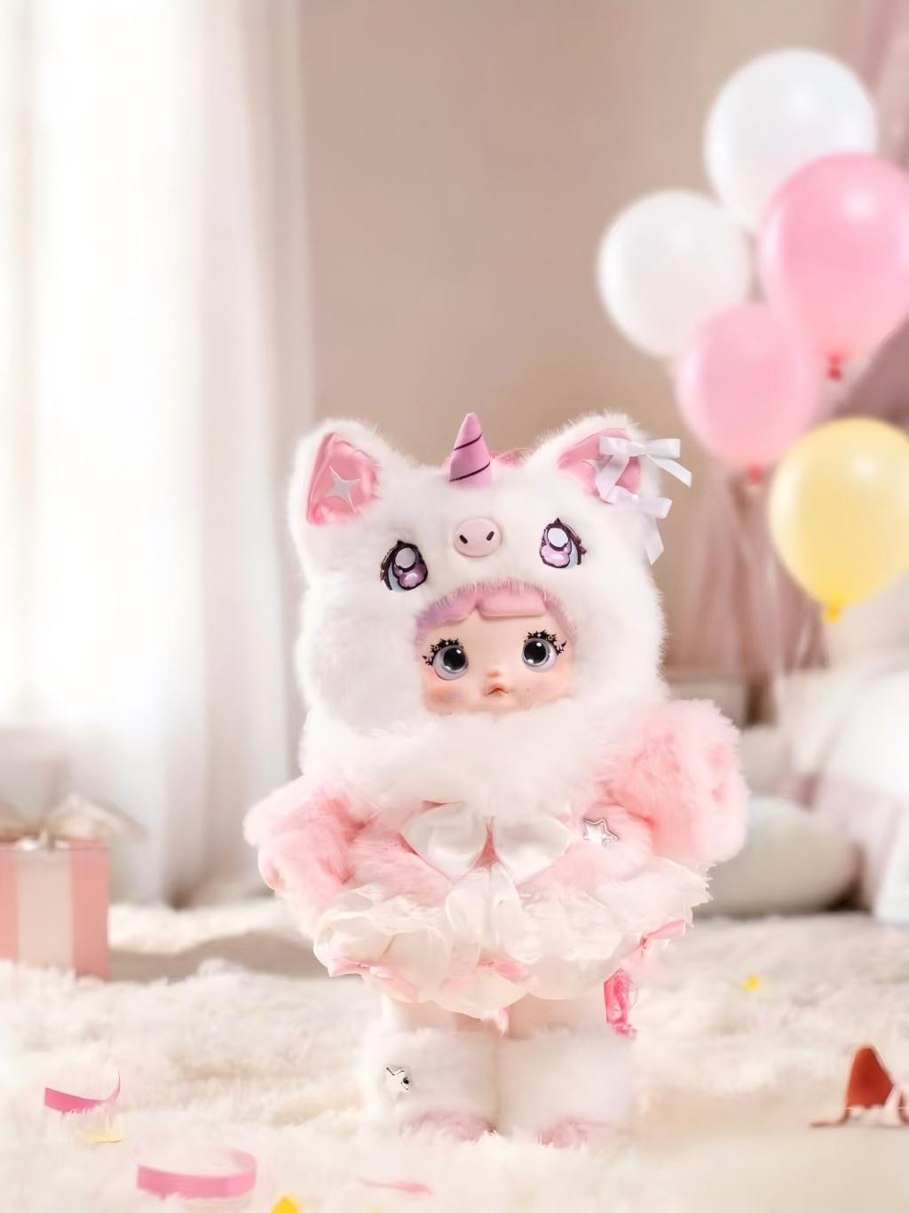 Nommi Wish Collector 400% 3rd Anniversary Limited Plush Hanging Card