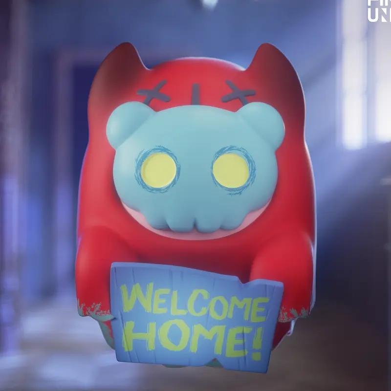 ShinWoo Ghost Bear House Series Figure Blind Box