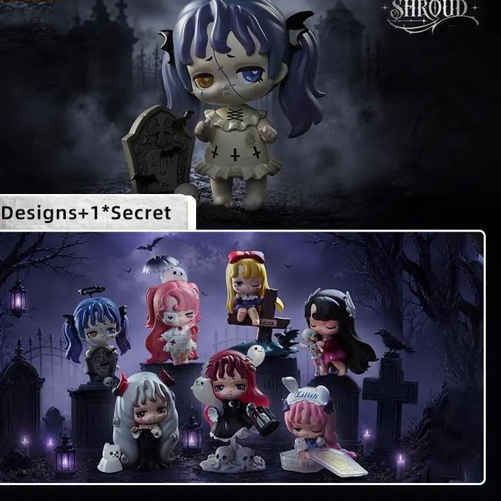 Lilith-Nocturnal Shroud Kawaii Creative Gift Room Decor Desktop Decoration Gift for Birthday Party