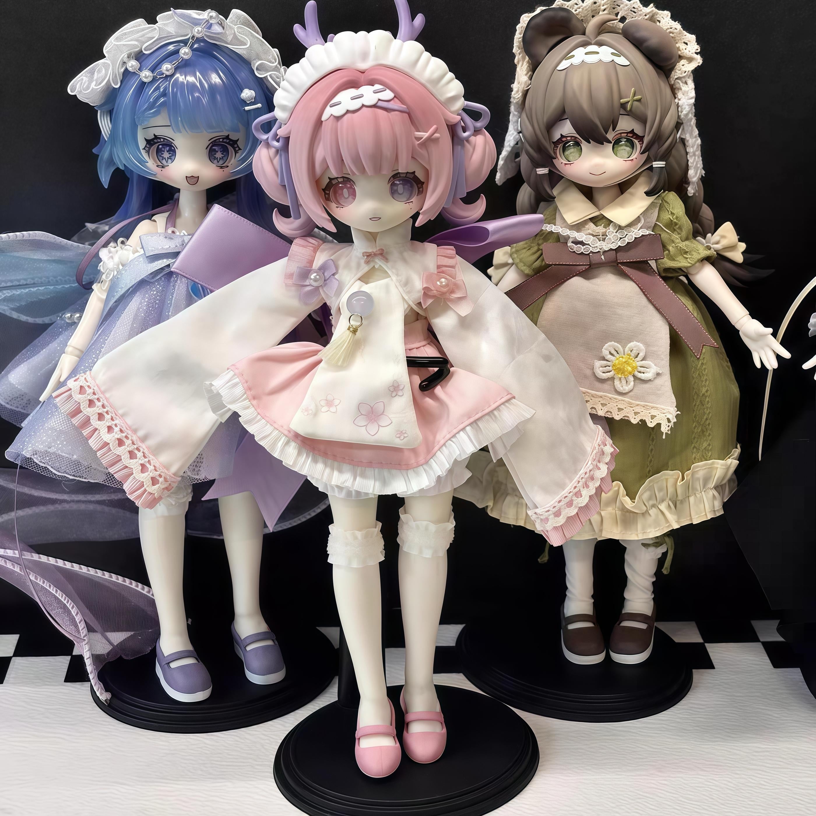 meki Creation Heart Series mjd Action Figure Blind Box