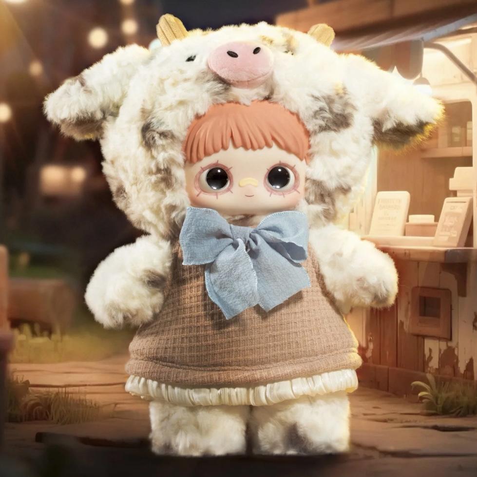 [400% Size] MayMei Fogotten Funfair Collection Plush Blind Box – Petrified Magic Plush Figure, Mystery Box Collectible Toy, Surprise Soft Sculpture Gift