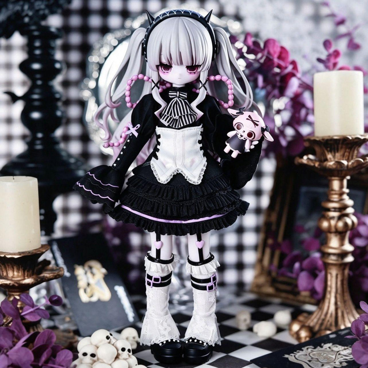 Dark Side of the Heart Series Trial of the Wicked Woman 1/6 Scale BJD Blind Box, Adult Collectible Dark Theme BJD Doll Toy