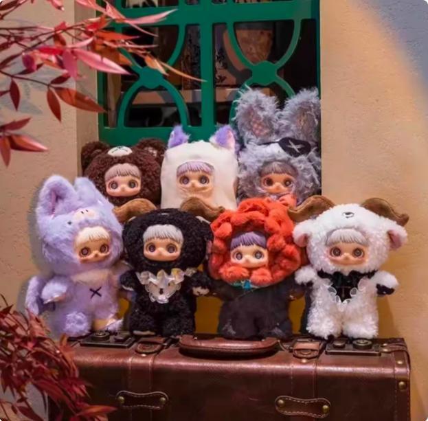 Maymei V2 Blind Box The Dark Forest Series Cute Anime Figures Kawaii Mystery Toys Springtime Collectibles Pastel Aesthetic Desk Decor Gift for Girls