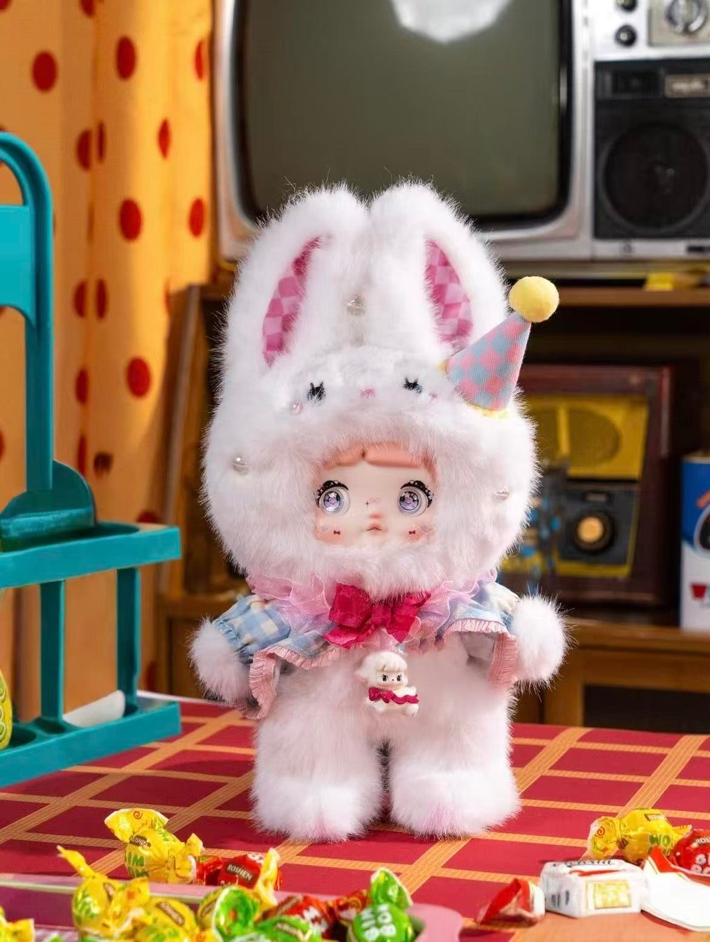Offline Exclusive! Nommi About The Childhood Series Plush Blind Box – Cute Kawaii Collectible Plush Doll Pendant, Soft Stuffed Childhood-Themed Toy, Adorable Surprise Gift for Girls & Friends