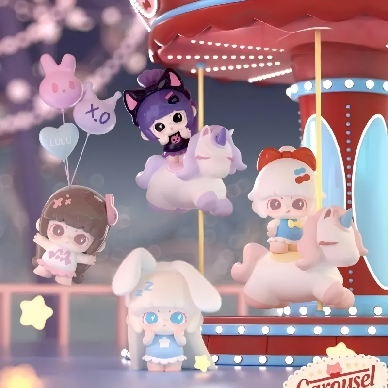 LANCY LULU-cute girl alliance mini figures Blind Box