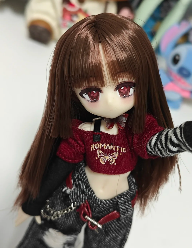 Momotale Butterfly Exclusion Zone 1/8 MJD Mechanical Joint Dress‑Up Action Figure, Anime Style Collectible Doll