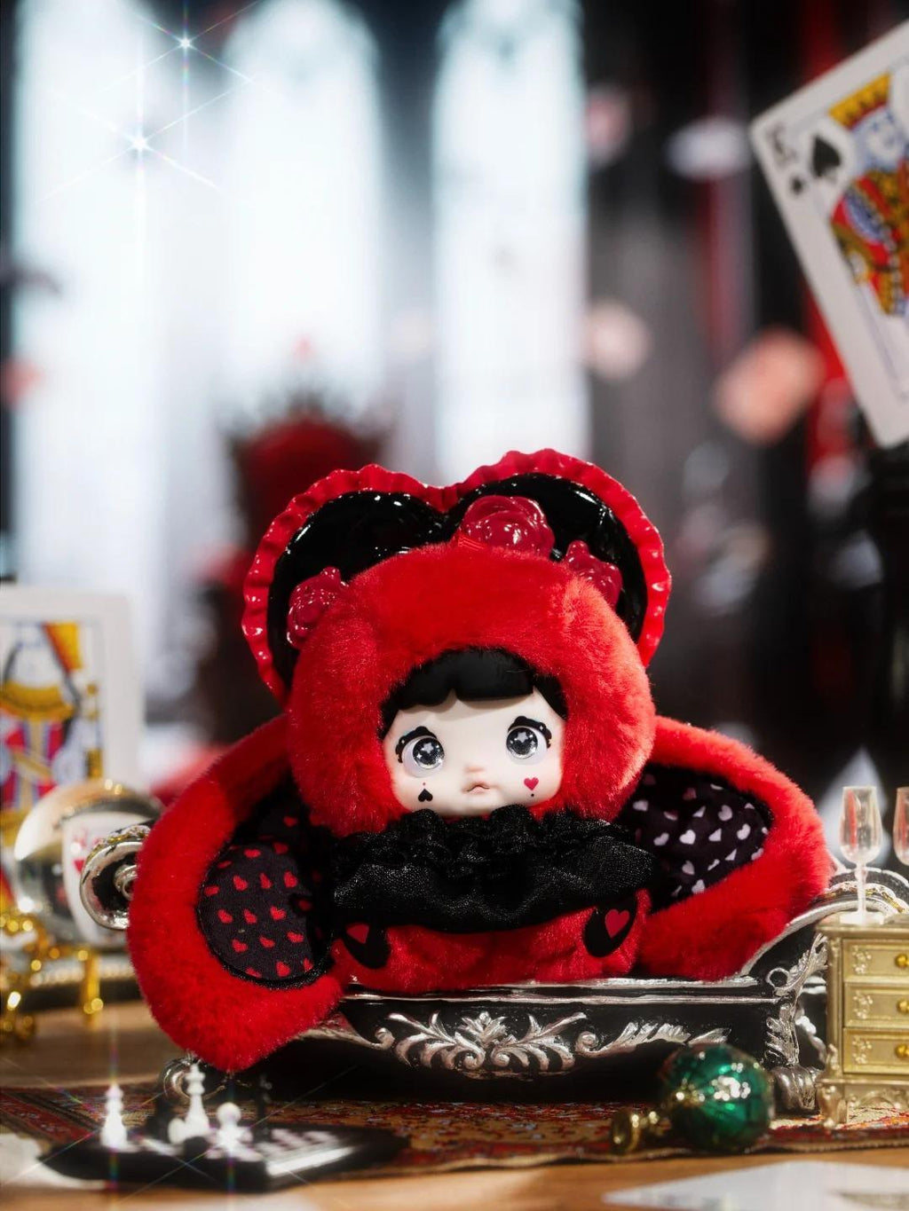 Nommi Fairytale Town Plush Keychain Charm - Soft & Adorable Mystery Pendant - Cute Hanging Accessories for Bags & Keys