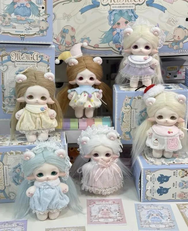 MIMIA-Kindergarten UPBRING Blind Box-Bunny Plush Dolls