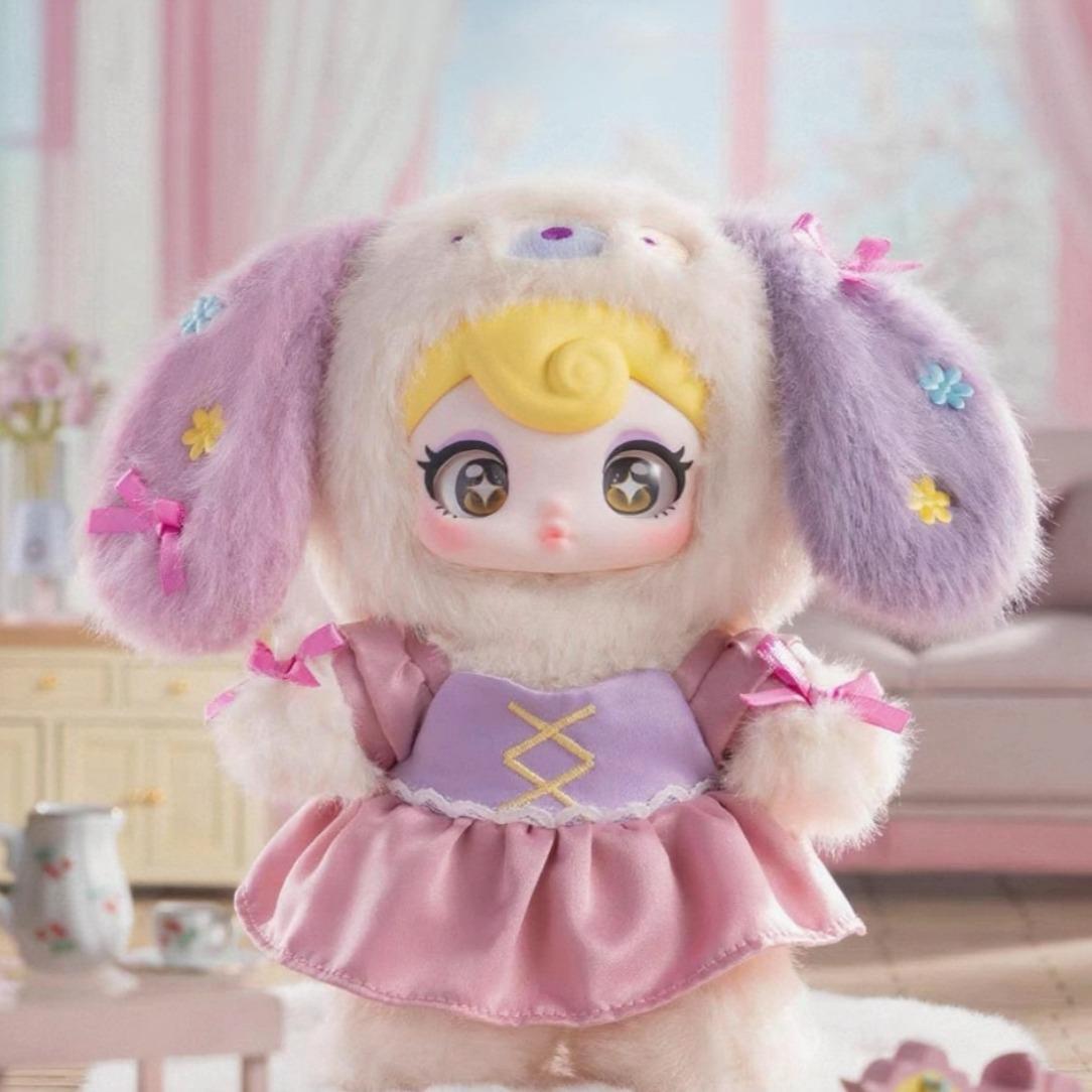 Rebellious Sweetheart Plush Blind Box Keychain – Cute Plush Doll Bag Charm for Girls | Perfect Birthday Gift Idea!