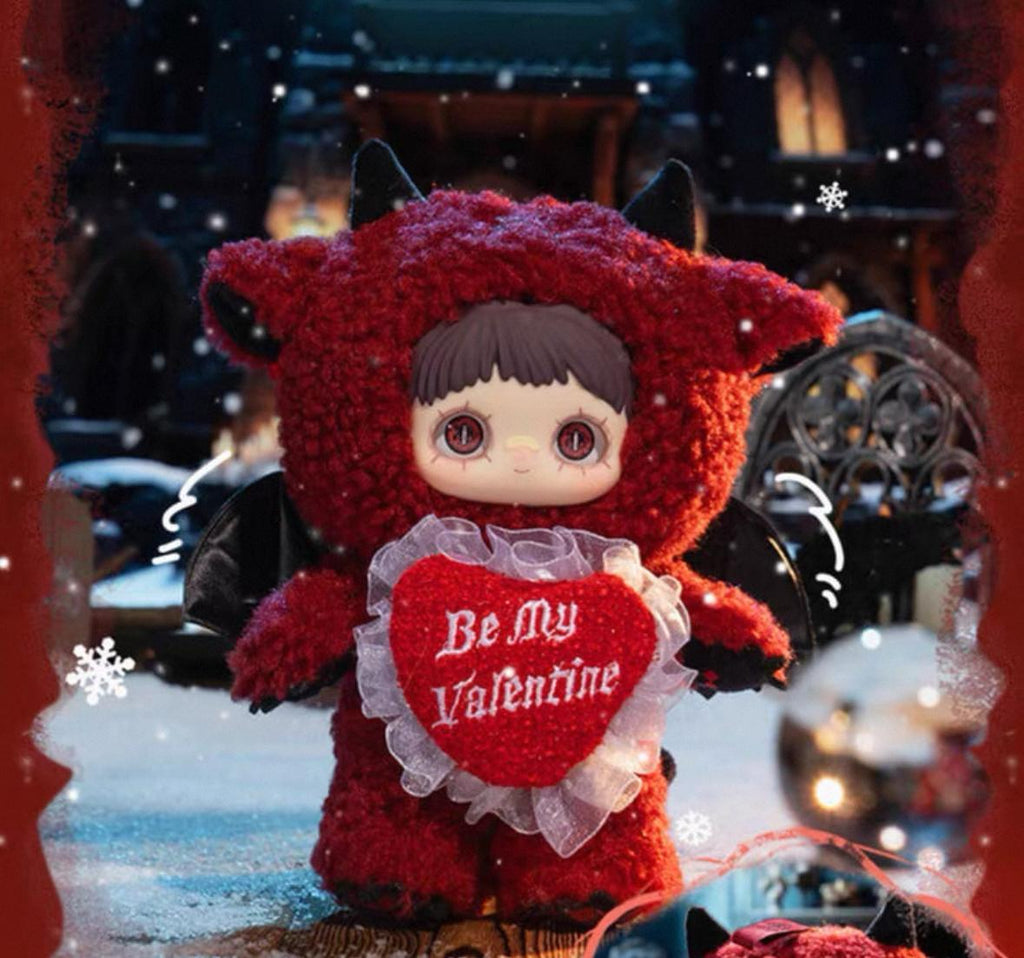 Maymei Winter Weirdness Series Plush Blind Box - 7 Random Cute Plush Keychains, 20-22cm Collectible Dolls, Christmas Gifts for Girls