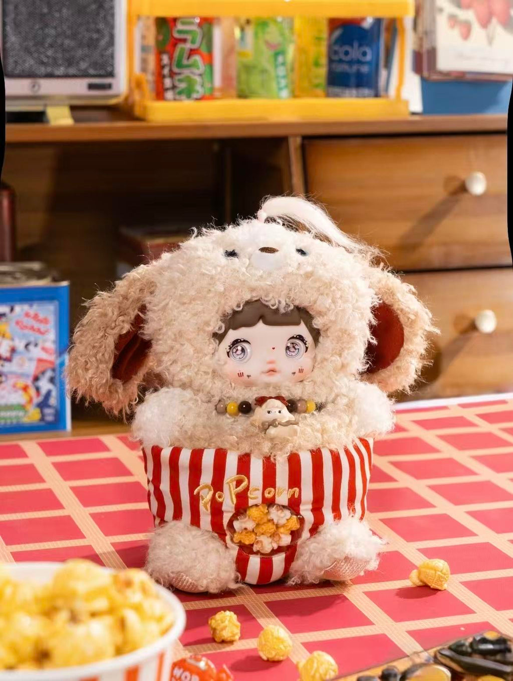 Offline Exclusive! Nommi About The Childhood Series Plush Blind Box – Cute Kawaii Collectible Plush Doll Pendant, Soft Stuffed Childhood-Themed Toy, Adorable Surprise Gift for Girls & Friends