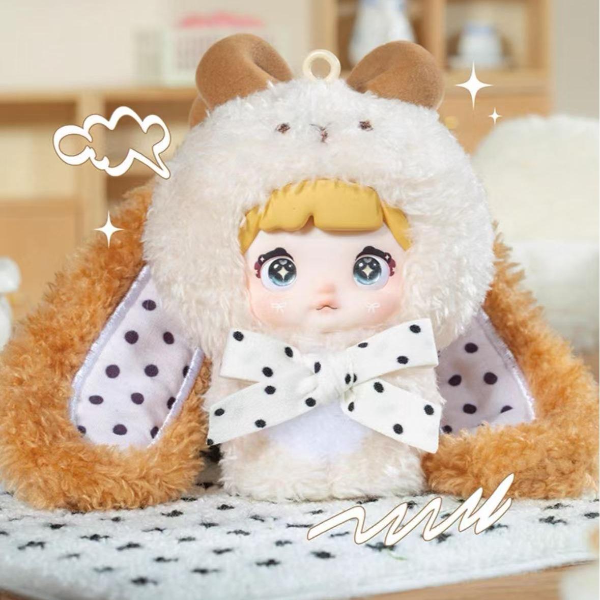 Nommi Sweetheart Bunny Blind Box Plush Doll Handbag Keychain Stuffed Animal Girls Birthday Gift Adorable Kawaii Surprise Toy Collectible Figure Ultra Soft Plush Perfect for Teens & Kids