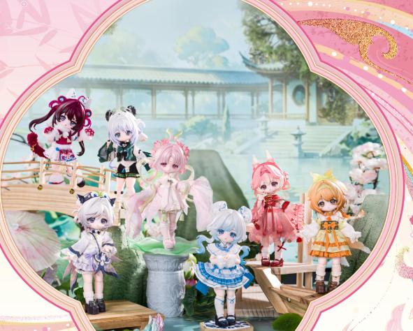 Unisex Bonnies On The Land Series BJD Blind Box, Collecting Doll for Toys & Hobbies Enthusiasts