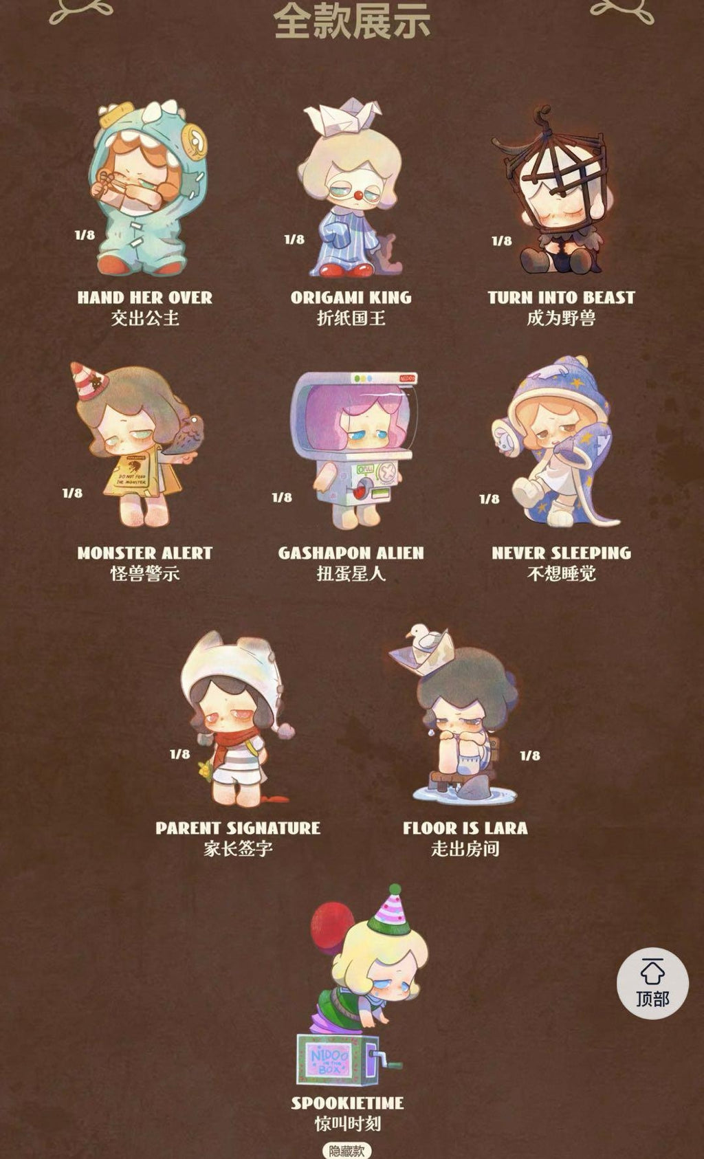 Flash Sale Nidoo Placebo Series Figures Blind Box