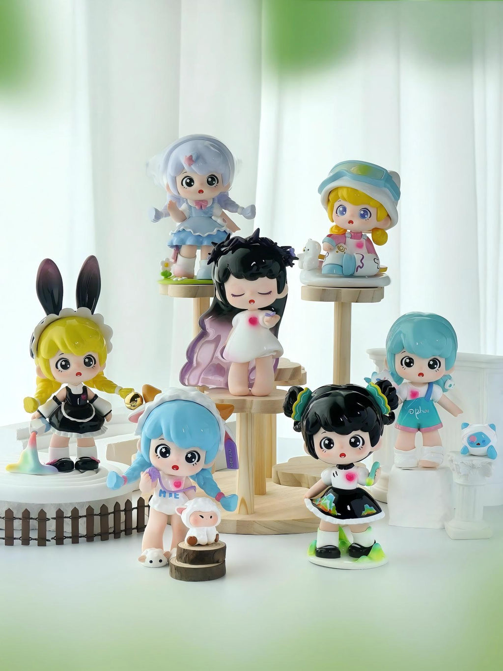 Ophuu Cuite Pie Series Figures Blind Box