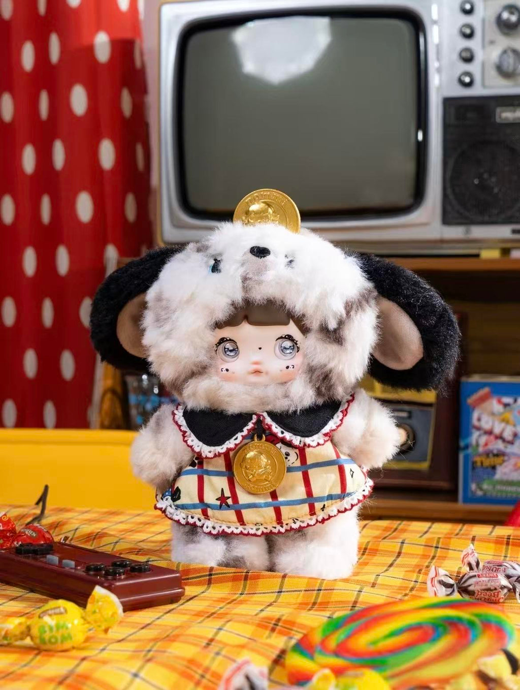 Offline Exclusive! Nommi About The Childhood Series Plush Blind Box – Cute Kawaii Collectible Plush Doll Pendant, Soft Stuffed Childhood-Themed Toy, Adorable Surprise Gift for Girls & Friends
