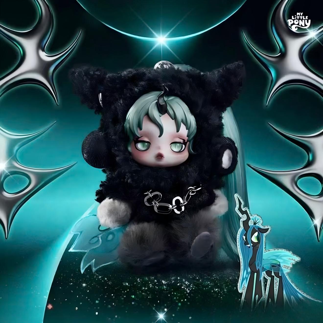 Skullpanda X My Little Pony blind box