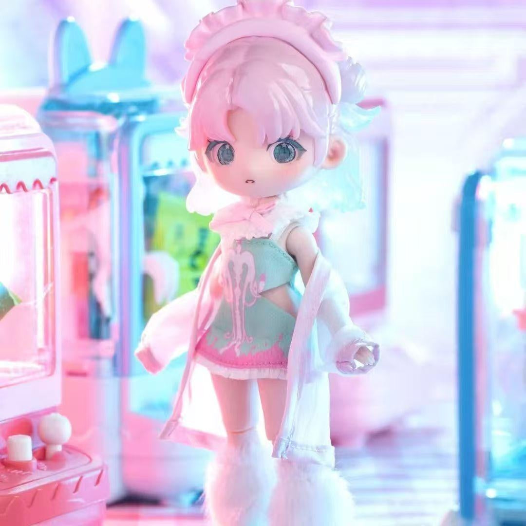 LIRORO Binary Sweetheart 1/12 BJD Doll Cyber Sweet Cool Blind Box