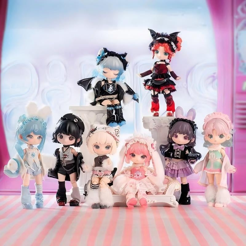 LIRORO Binary Sweetheart 1/12 BJD Doll Cyber Sweet Cool Blind Box