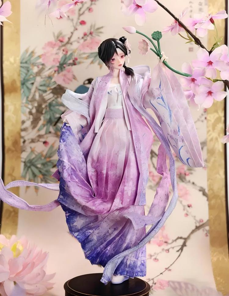 "A 1000 Year Romance and Beauty" Collectible BJD Blind Box Blind Bag, Collectible Figurine, Surprise Figure, 1×Random V Series Action Figure, 15 18 cm Artistic Low Key Doll, Figurines for Collectors