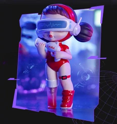 LAURA CYBER PUNK Series Figures Blind Box