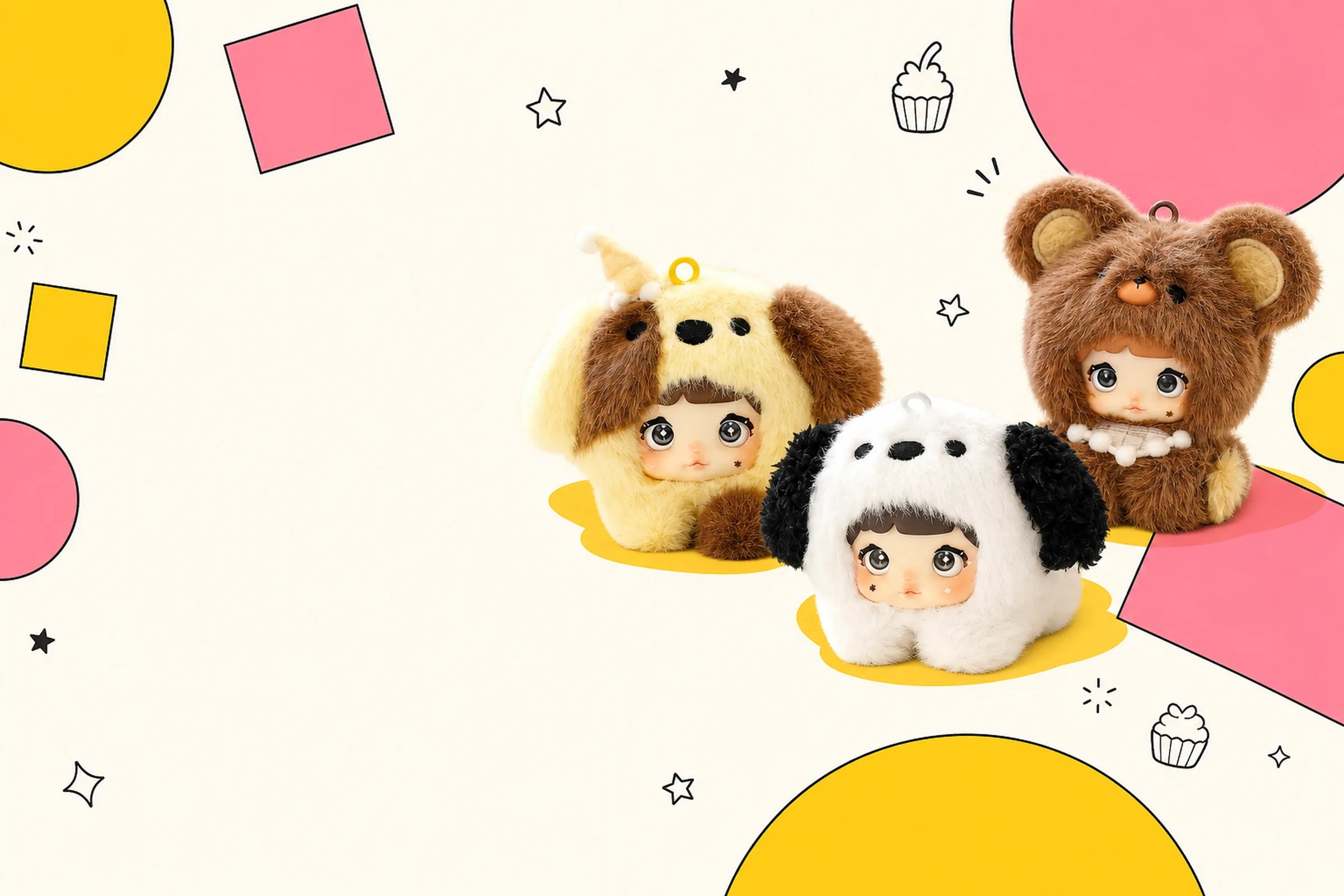 Nommi Baby plush collection hero