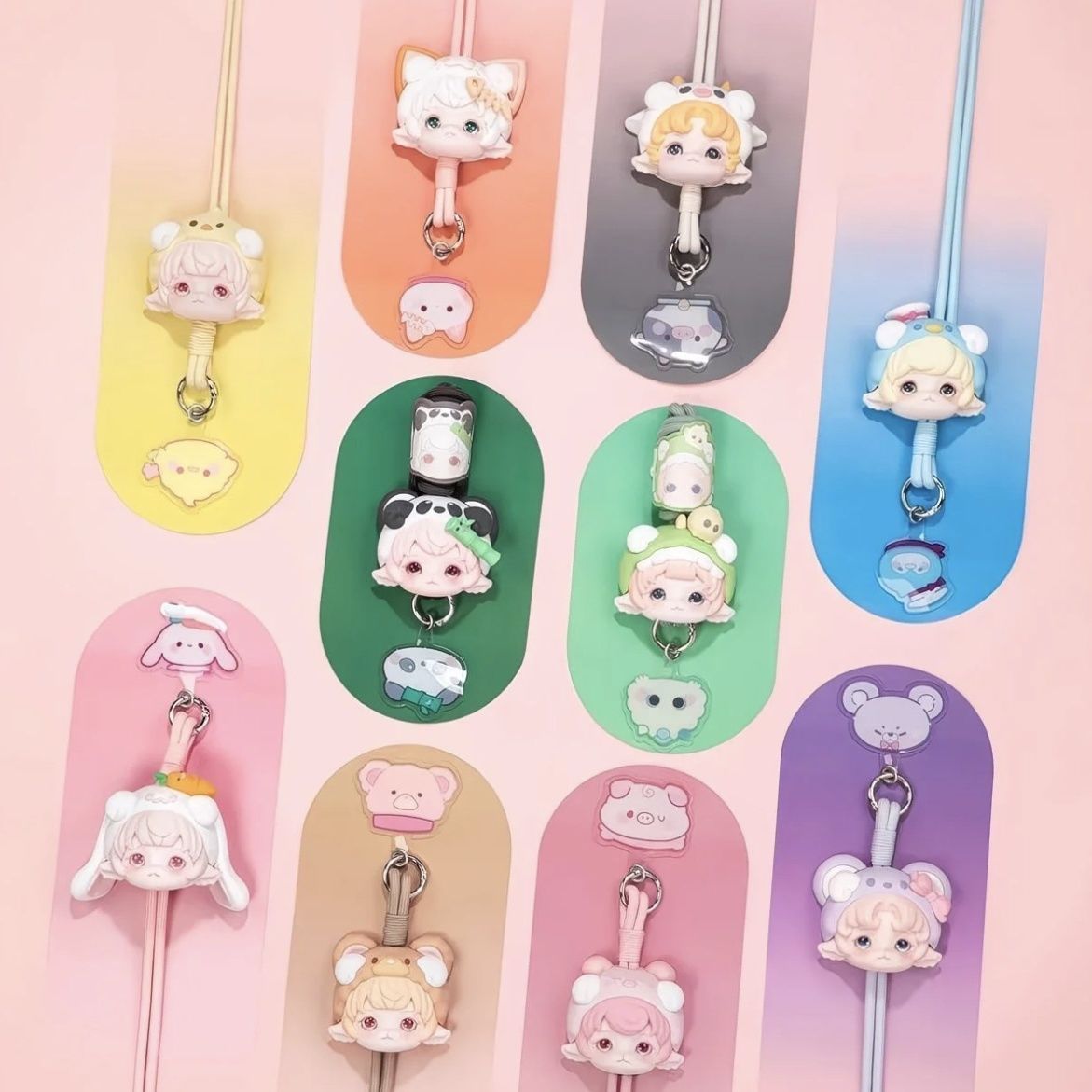 Mi Juan’s Pajama Party Series Lanyard Blind Box
