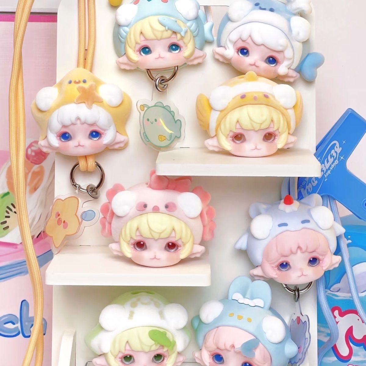 MIJUAN SEA LIFE PARTY Series Lanyard Blind Box
