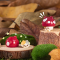 Versatile Mushroom Cat Mini Bean Figures Blind Box