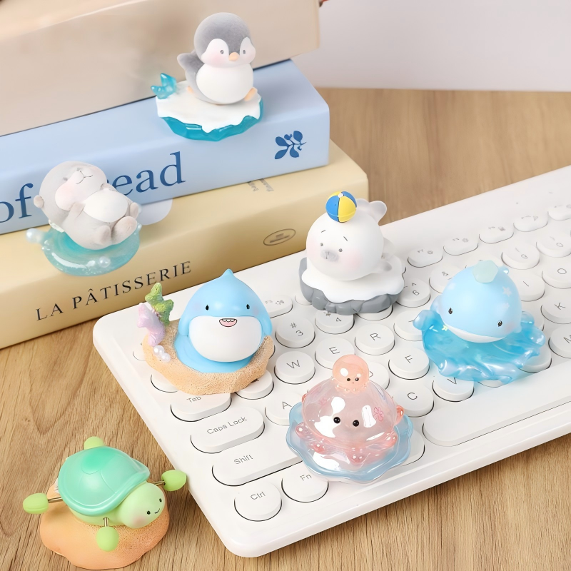Ocean Animal Spinner Series Figures Blind Box