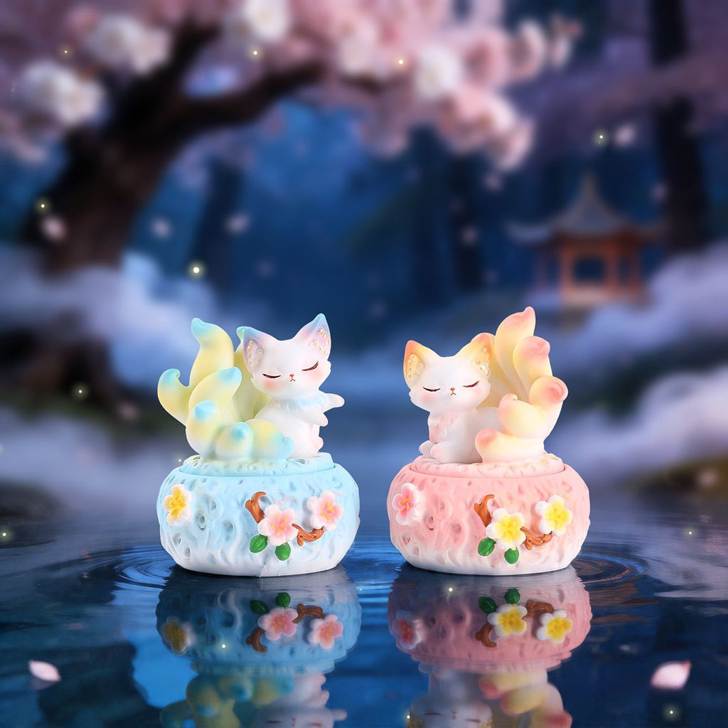 Kunlun Nine-Tailed Fox Incense Burner Series Figures Blind Box