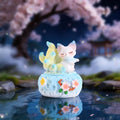 Kunlun Nine-Tailed Fox Incense Burner Series Figures Blind Box