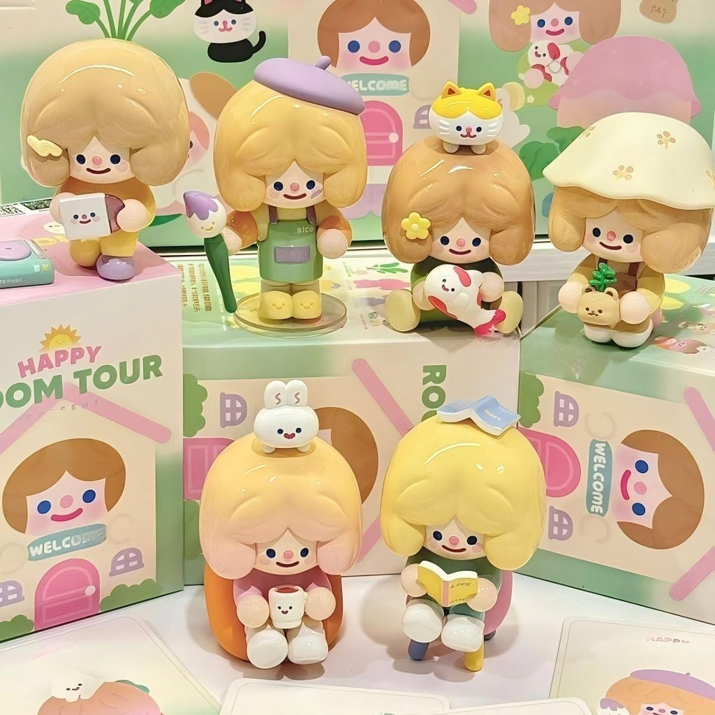 HAPPY ROOM TOUR Series Figures Blind Box