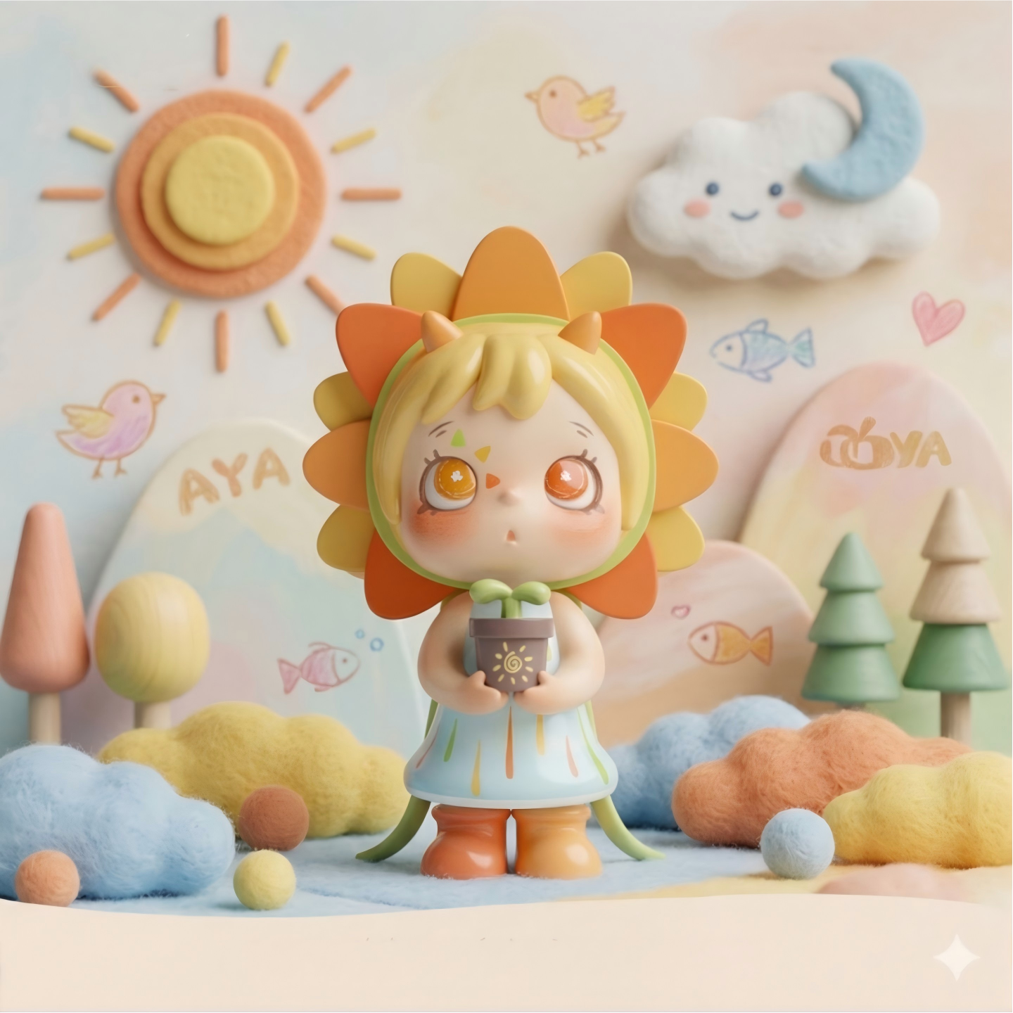 TUAYA-TUAYA's Doodle Diary Series Figures Blind Box