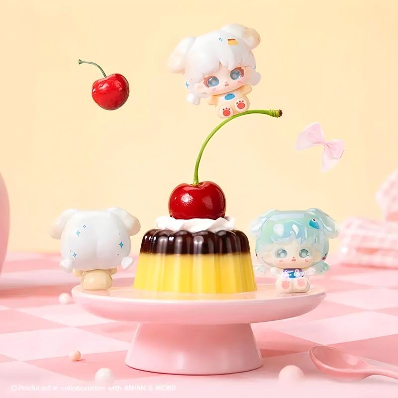 Wokii Sweet Stop Cute Granules Figures Blind Box