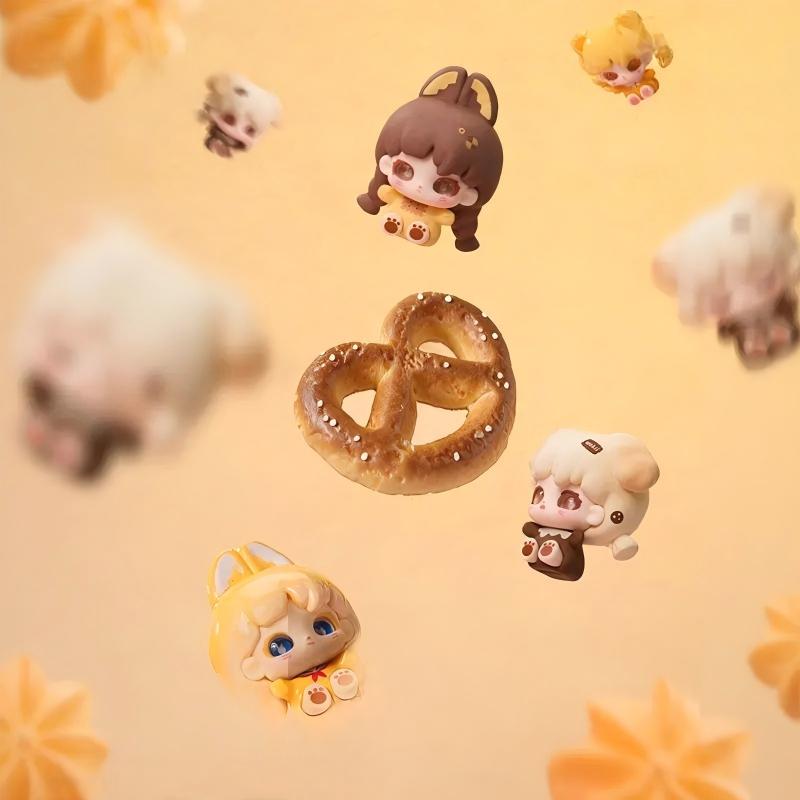 Wokii Sweet Stop Cute Granules Figures Blind Box
