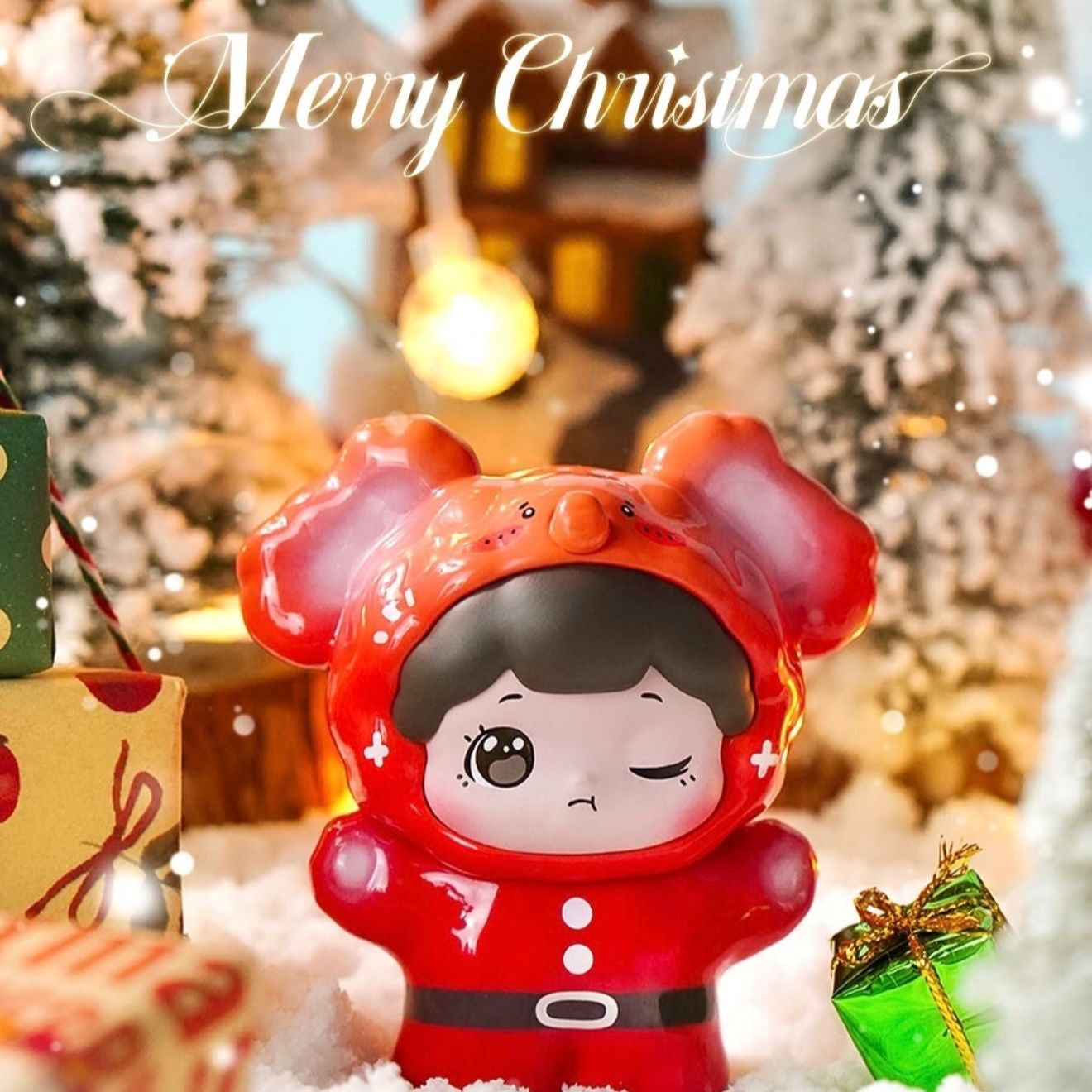 BAOBAO'S PET STORE CHRISTMAS CARNIVAL WREATH & AURORA SSeries Figures