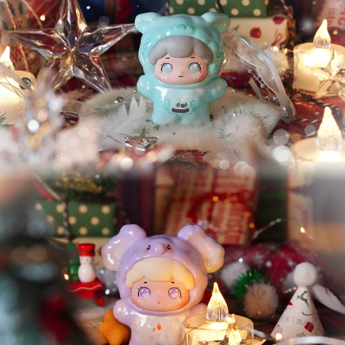 BAOBAO'S PET STORE CHRISTMAS CARNIVAL WREATH & AURORA SSeries Figures