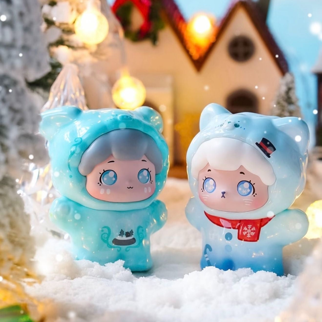 BAOBAO'S PET STORE CHRISTMAS CARNIVAL WREATH & AURORA SSeries Figures